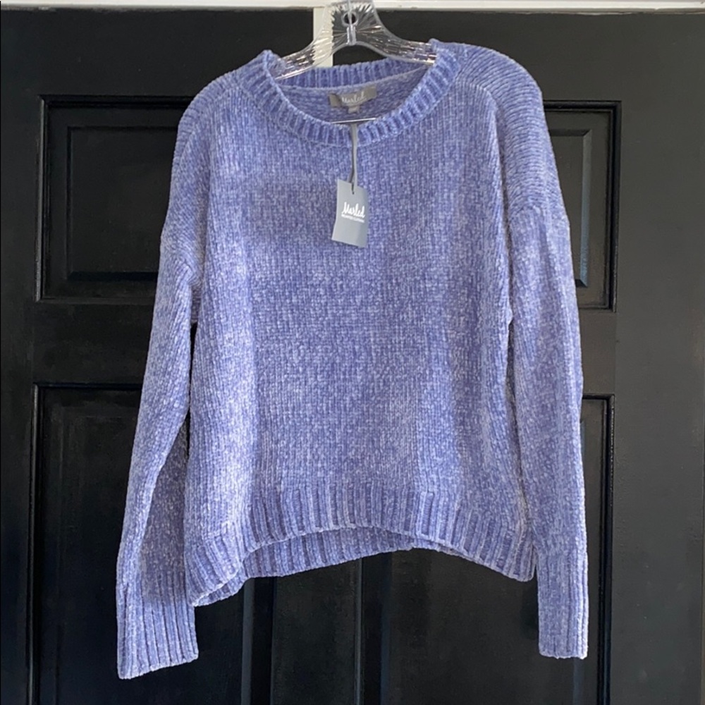 Velvet sweater